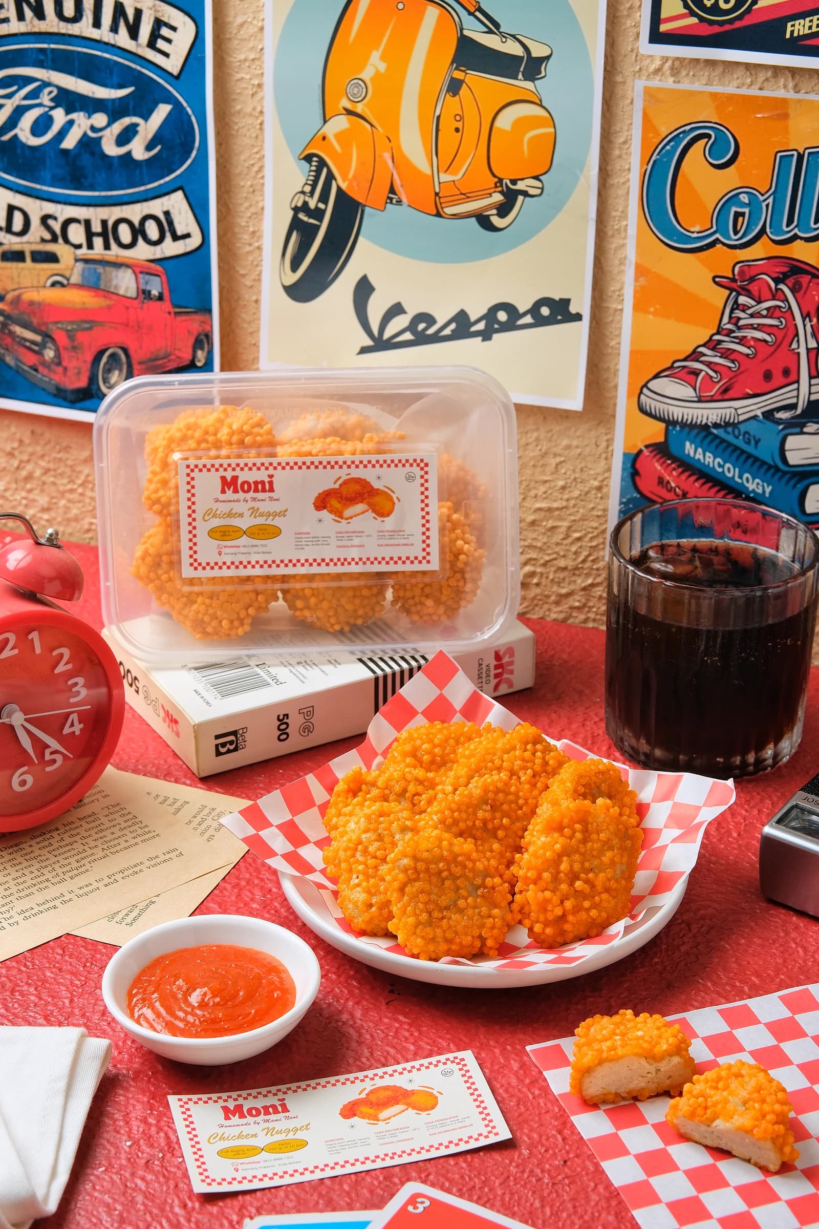 Foto portofolio colorful - moni homemade untuk bisnis F&B